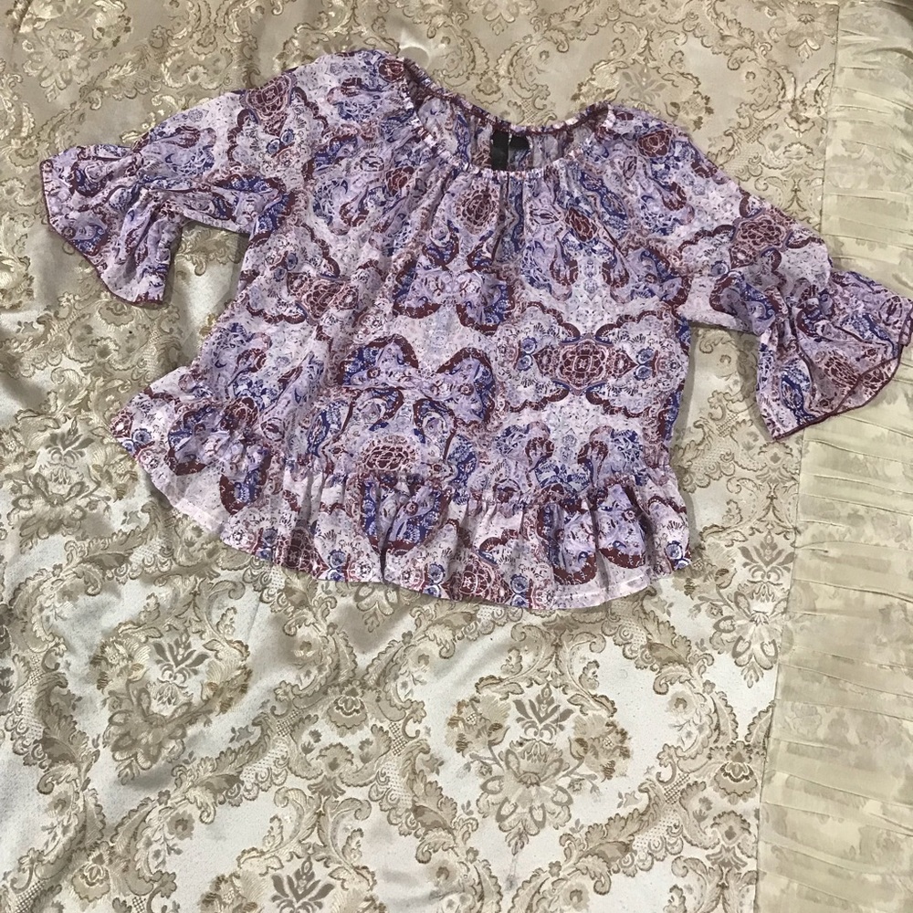 Petticoat Alley Women’s Ruffle Blouse